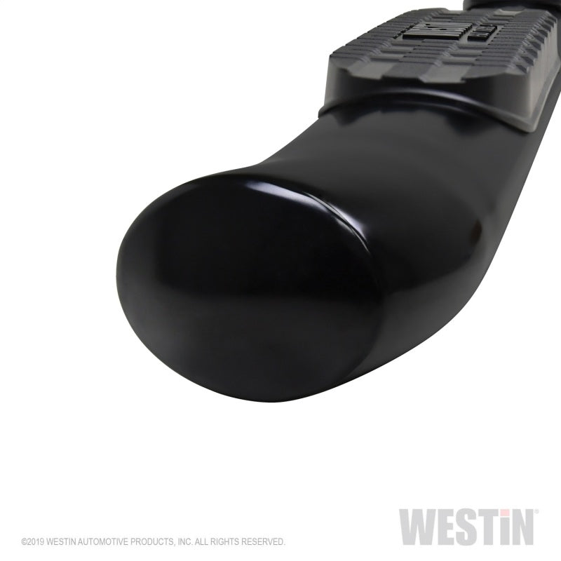 Westin 05-21 Toyota Tacoma Access Cab PRO TRAXX 4 Oval Nerf Step Bars - Blk - Mammoth Racing -