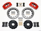 Wilwood Fsli4 Front Hat Kit 13.00in Drilled Red Nissan 240sx - My Store