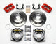Wilwood Dynapro Low-Profile 11.00in P-Brake Kit - Red Big Ford 2.36in Offset - Mammoth Racing -