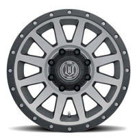 Icon Alloys Compression HD Titanium Wheel 18 X 9 / 8 X 180 / 12 MM / 5.5in BS - Mammoth Racing -
