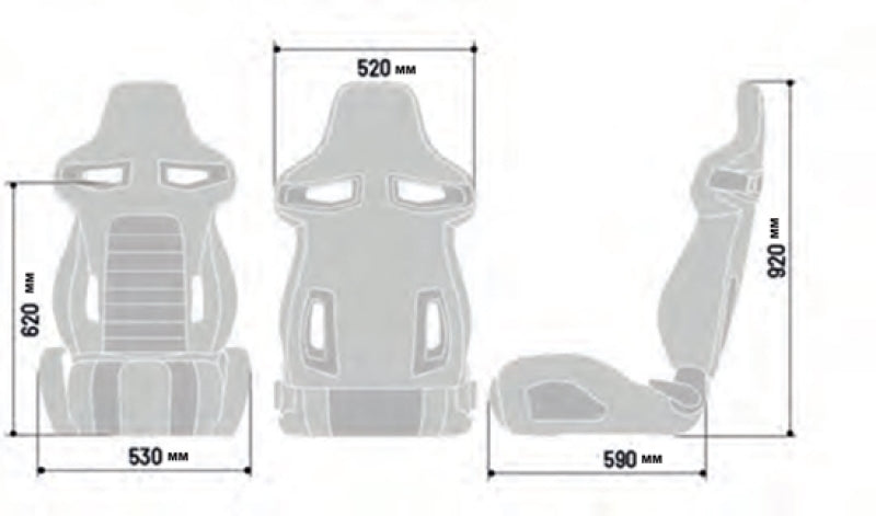 Sparco Seat R333 2021 Black - My Store