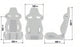 Sparco Seat R333 2021 Black - My Store