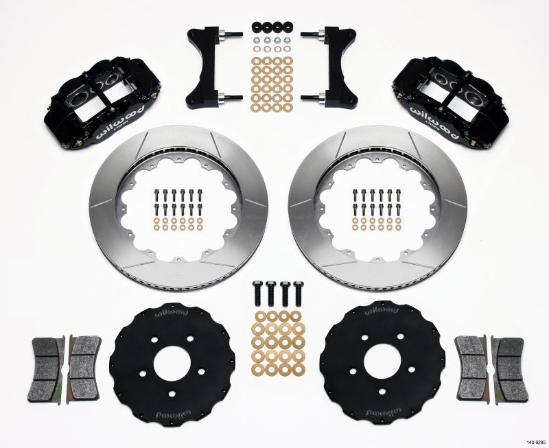 Wilwood Narrow Superlite 6R Front Hat Kit 14.00in Mitsubishi EVO Viii - My Store