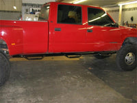 N-Fab Nerf Step 92-00 Chevy-GMC 2500/3500 Crew Cab 8ft Bed - Gloss Black - Bed Access - 3in - Mammoth Racing -
