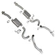 BBK 87-93 Mustang GT Cat Back Kit Varitune Mufflers - Aluminized turn downs - My Store