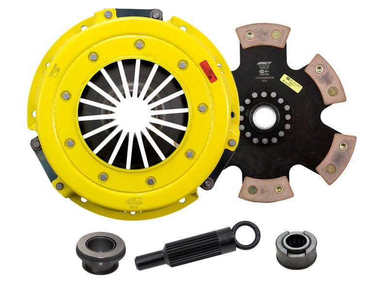 ACT 1993 Ford Mustang XT/Race Rigid 6 Pad Clutch Kit - My Store