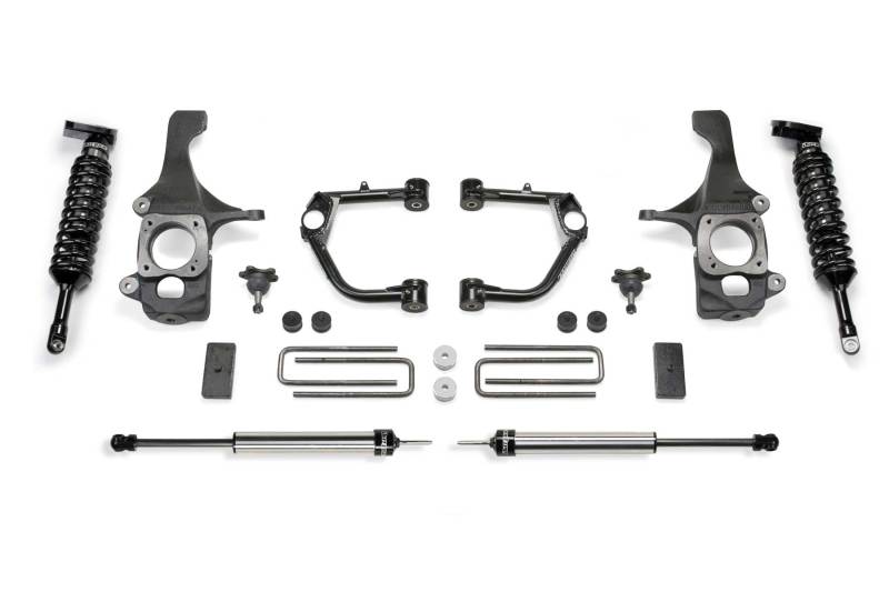 Fabtech 16-21 Toyota Tundra 2wd/4wd 4in UCA Kit w/Bjs & Dlss 2.5c/o & Rr Dlss - Mammoth Racing -
