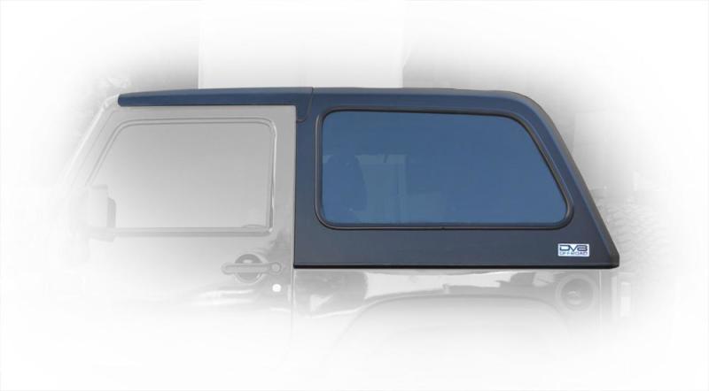 DV8 Offroad 07-18 Jeep Wrangler JK 2 Piece Fast Back Hard Top 2 Door (Dropship Only) - Mammoth Racing -