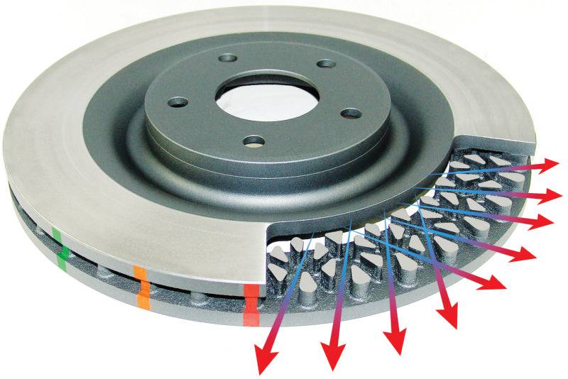 DBA 07-11 Honda Civic Type-R (FD2) Street T2 Slotted Rear Brake Rotor - Mammoth Racing -
