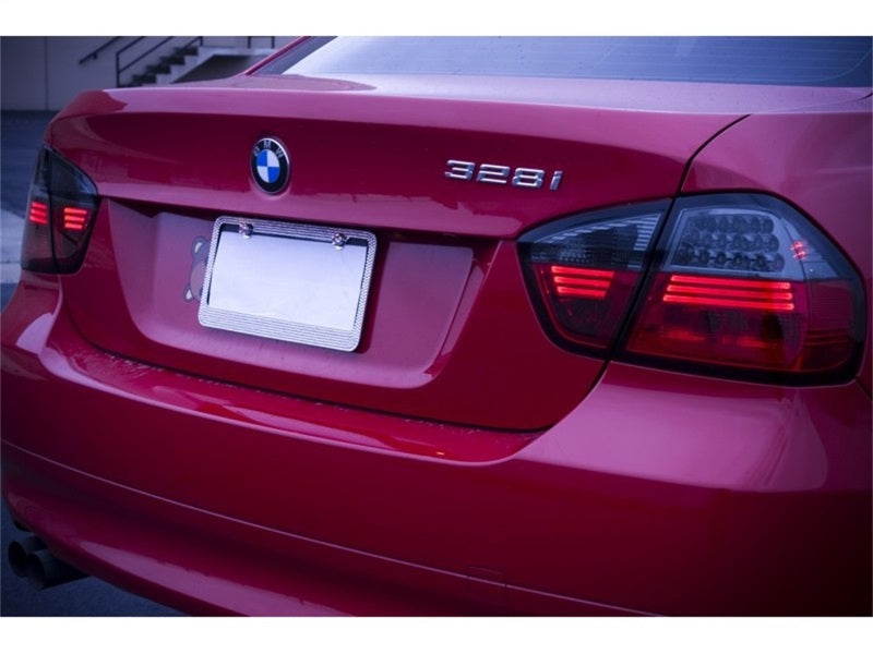 Spyder BMW E90 3-Series 06-08 4Dr LED Tail Lights Red Smoke ALT-YD-BE9006-LED-RS - Mammoth Racing -