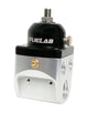 Fuelab 585 Carb Adjustable 4 Port FPR Blocking 4-12 PSI (2) -10AN In (4) -6AN Out - Mammoth Racing -
