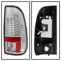 Spyder Ford F150 Styleside 97-03/F250 Version 2 LED Tail Lights Chrm ALT-YD-FF15097-LED-G2-C - Mammoth Racing -