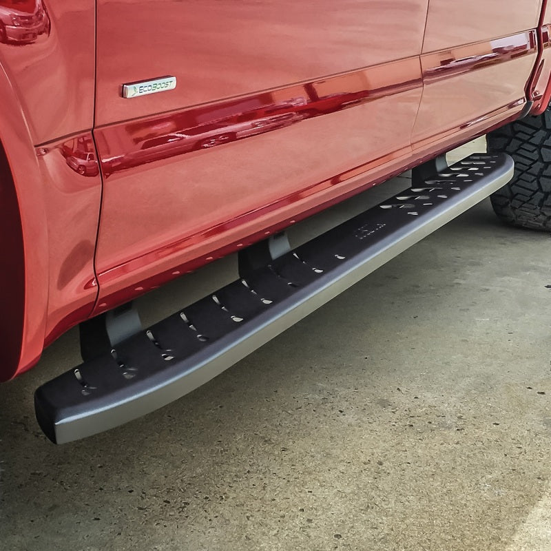 Westin 2015-2018 Ford F-150 SuperCrew Thrasher Running Boards - Textured Black - Mammoth Racing -