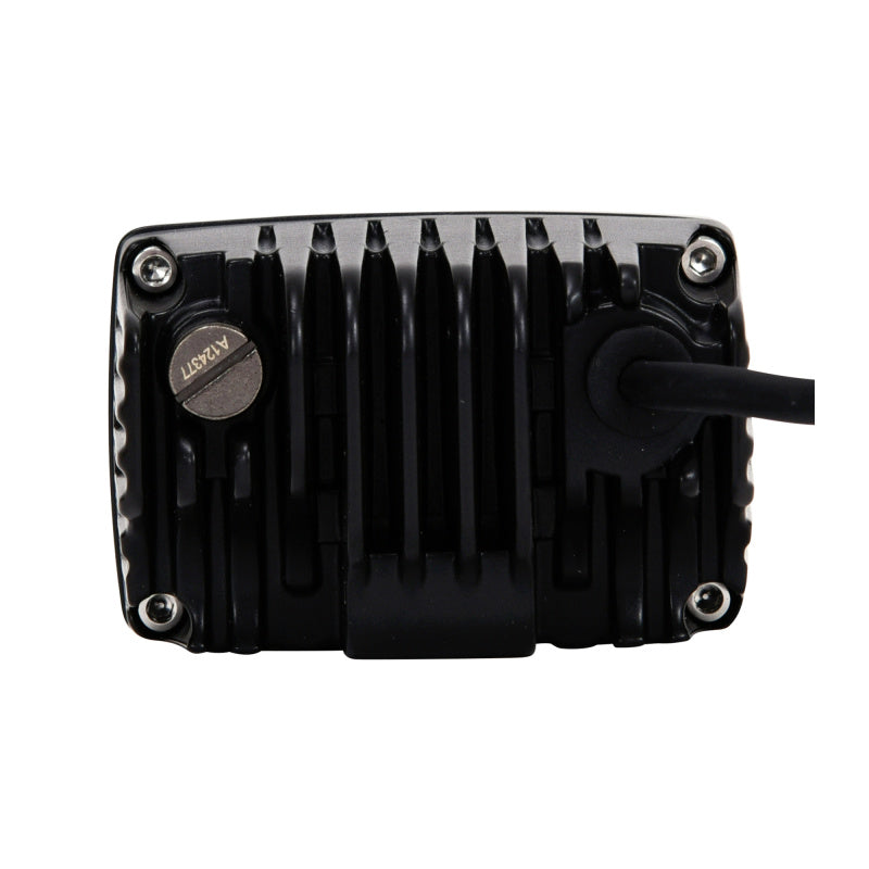 KC HiLiTES C-Series C2 LED 2in. Backup Area Flood Light 20w (Pair Pack System) - Black - Mammoth Racing -