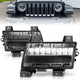 ANZO 2018-2021 Jeep Wrangler LED Side Markers Chrome Housing Smoke Lens w/ Seq. Signal Sport Bulb - My Store