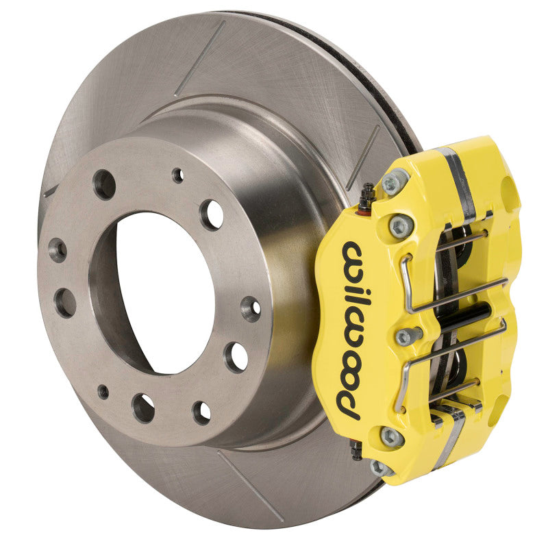 Wilwood 69-83 Porsche 911 Rear Dynapro Brake Kit 3in MT Slotted - Yellow - My Store