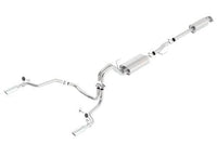 Borla 15-16 Ford F-150 2.7L/3.5L V6 / 5.0L V8 Ext. Cab Std. Bed CB Exh Touring Single Split Rear Ext - Mammoth Racing -
