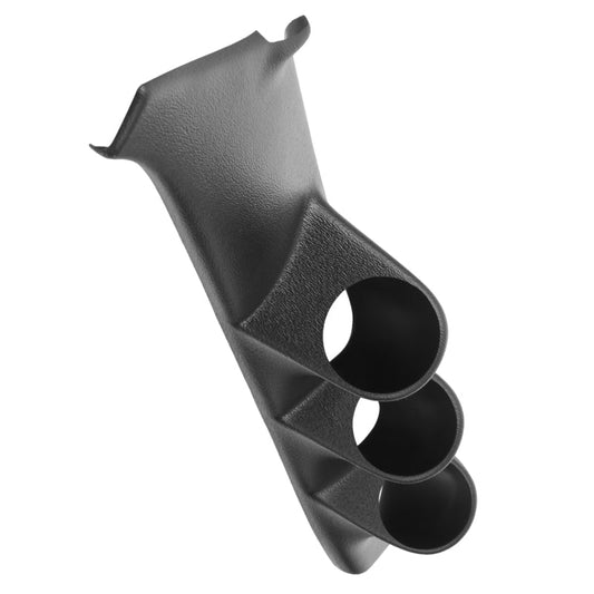 Autometer 86-93 Chevy S-10 2-1/16in Black Triple Pillar Pod - My Store