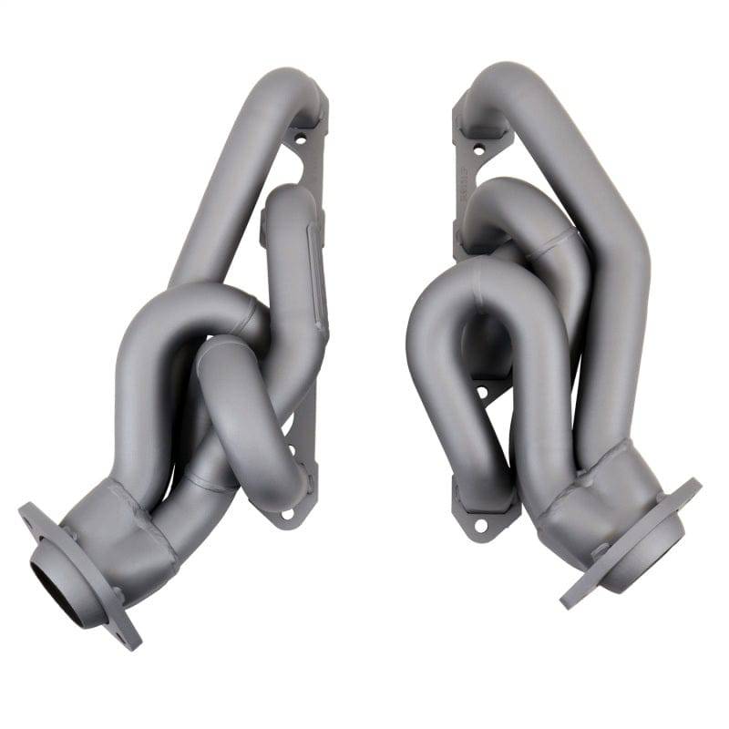 BBK 86-93 Mustang 5.0 Shorty Tuned Length Exhaust Headers - 1-5/8 Titanium Ceramic - Mammoth Racing -