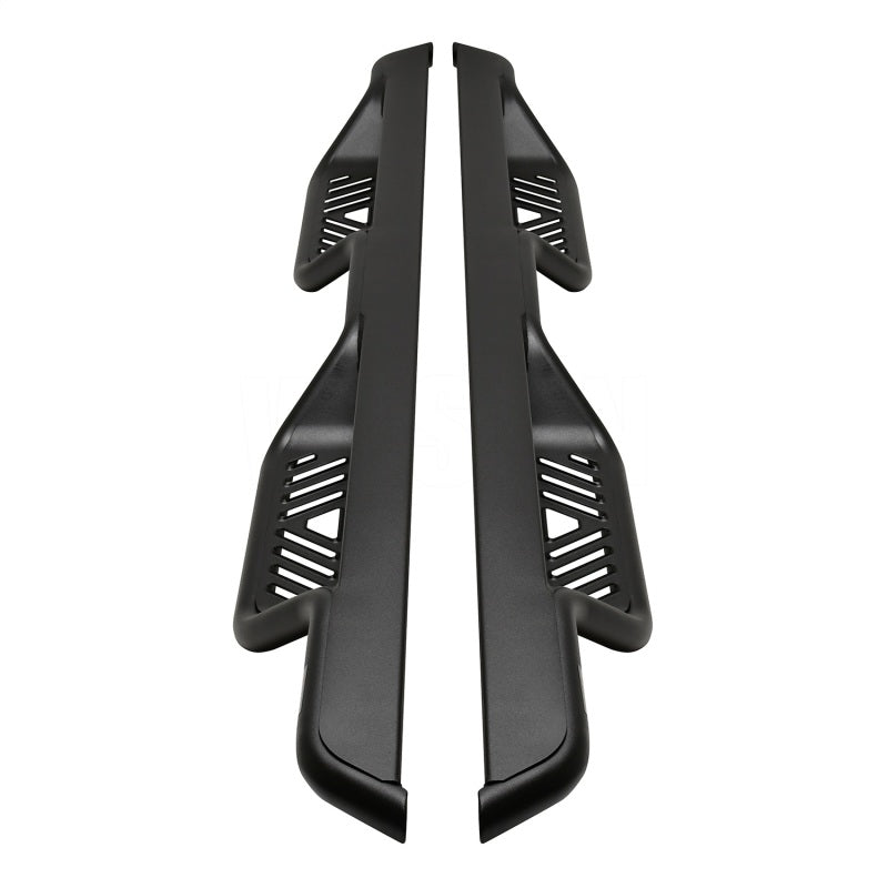 Westin 05-22 Toyota Tacoma Double Cab Outlaw Drop Nerf Step Bars - Black - Mammoth Racing -