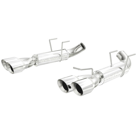 MagnaFlow 12 Ford Mustang V8 5.0l Dual Split Rear Exit Axle-Back Stainless Cat Back Perf Exhaust - Mammoth Racing -