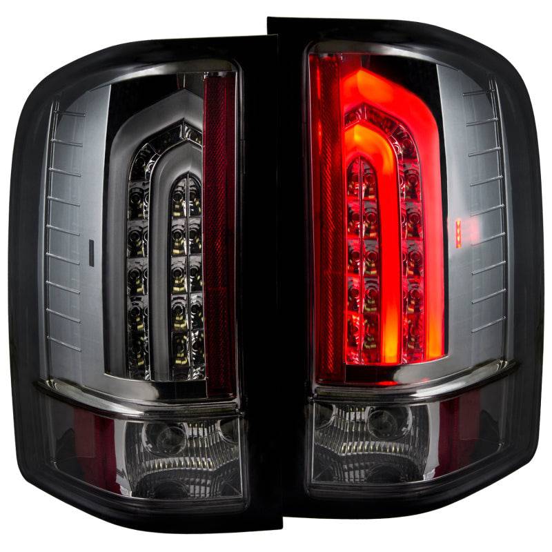 ANZO 2007-2013 Chevrolet Silverado 1500 LED Taillights Smoke G2 - My Store