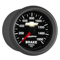 Autometer Performance Parts 52mm 0-1600 PSI Brake Pressure Copo Camaro Gauge Pack - My Store
