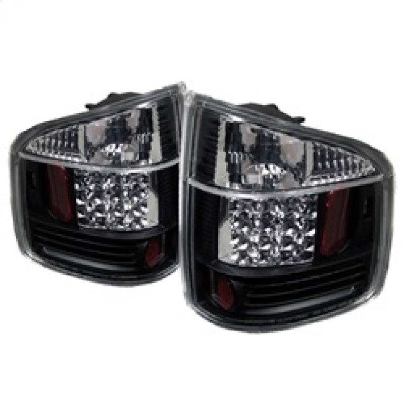 Spyder Chevy S10 94-04/GMC Sonoma 94-04/Isuzu Hombre 96-00 LED Tail Lights Blk ALT-YD-CS1094-LED-BK - Mammoth Racing -