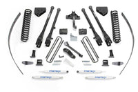 Fabtech 08-16 Ford F250 4WD w/Factory Overload 8in 4Link Sys w/Coils & Perf Shks - Mammoth Racing -