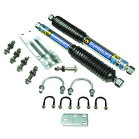 Superlift 73-91 GM 1/2 Ton 4WD Vehicles Solid Axle Dual Steering Stabilizer Kit w/ SS Shocks by BIL - Mammoth Racing -