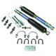 Superlift 73-91 GM 1/2 Ton 4WD Vehicles Solid Axle Dual Steering Stabilizer Kit w/ SS Shocks by BIL - Mammoth Racing -