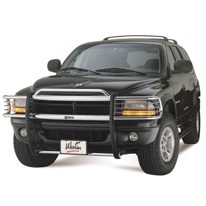 Westin 1997-2004 Dodge Dakota Sportsman Grille Guard - Black - Mammoth Racing -