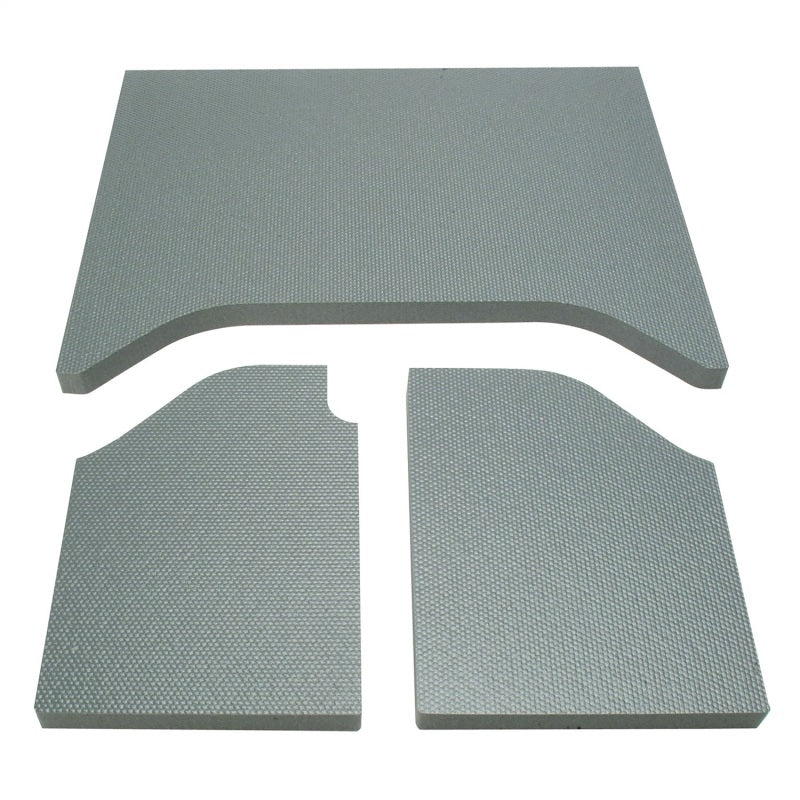 DEI 07-10 Jeep Wrangler JK 2-Door Headliner 3-pc - Gray - Mammoth Racing -