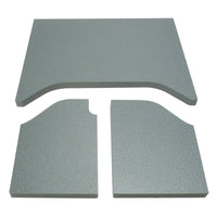DEI 07-10 Jeep Wrangler JK 2-Door Headliner 3-pc - Gray - Mammoth Racing -