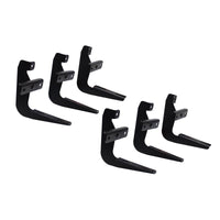 Westin 2015-2018 Ford F-150 SuperCrew Running Board Mount Kit - Black - Mammoth Racing -