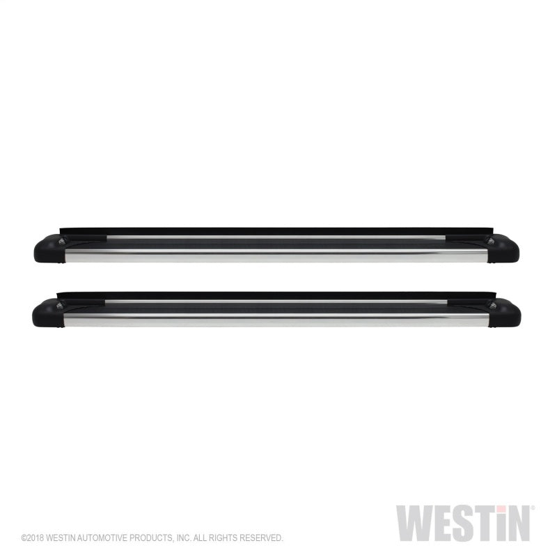 Westin SG6 Polished Aluminum Running Boards 85.5 in - Mammoth Racing -