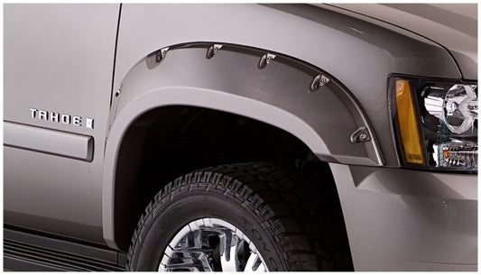 Bushwacker 07-14 Chevy Tahoe Pocket Style Flares 2pc Does Not Fit LTZ - Black - My Store