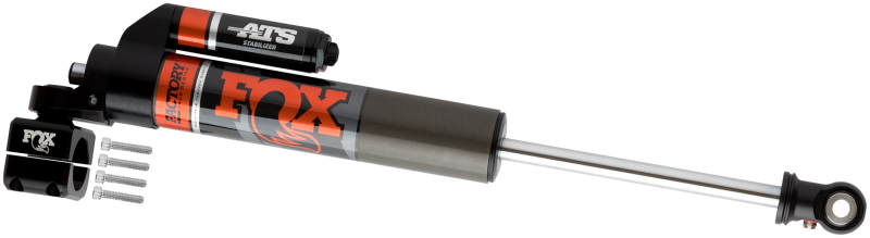 Fox 08-13 Ram 2500/3500 4WD 2.0 Factory Series ATS Steering Stabilizer - Anodized - Mammoth Racing -