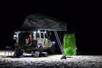 KC HiLiTES C-Series C2 LED 2in. Backup Area Flood Light 20w (Pair Pack System) - Black - Mammoth Racing -
