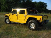N-Fab Nerf Step 00-06 Hummer H1 SUV 4 Door - Tex. Black - W2W - 3in - Mammoth Racing -