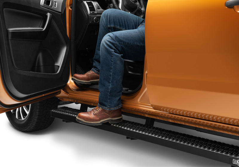 N-Fab Growler Fleet 2019 Ford Ranger Crew Cab All Beds - Cab Length - Tex. Black - Mammoth Racing -