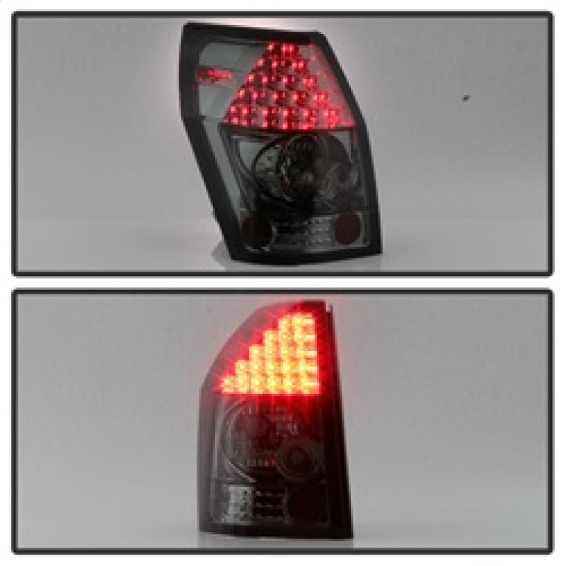 Spyder Dodge Magnum 05-08 LED Tail Lights Smoke ALT-YD-DMAG05-LED-SM - Mammoth Racing -
