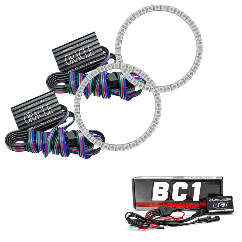Oracle Saturn Sky 07-09 Halo Kit - ColorSHIFT w/ BC1 Controller - Mammoth Racing -