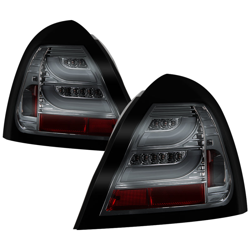 Spyder Pontiac Grand Prix 04-08 Light Bar LED Tail Light Smoke ALT-YD-PGP04-LED-SM - Mammoth Racing -