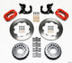 Wilwood Forged Dynalite P/S Rear Kit Red Ford 8.8 w/2.5in Offset-5 Lug - My Store
