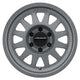 Method Mr704 17x8.5 0mm Offset 5x5.5 108mm CB Matte Titanium Wheel - Mammoth Racing -