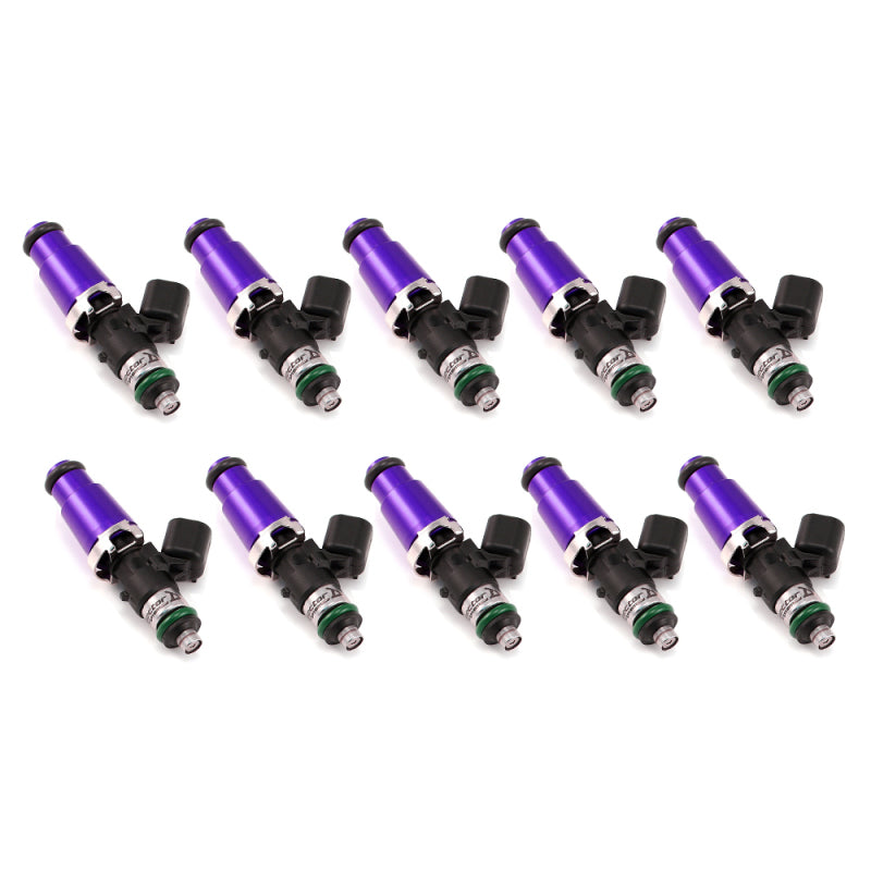 Injector Dynamics Id1050x Injectors 14mm (Purple) Adaptors (Set of 10) - Mammoth Racing -
