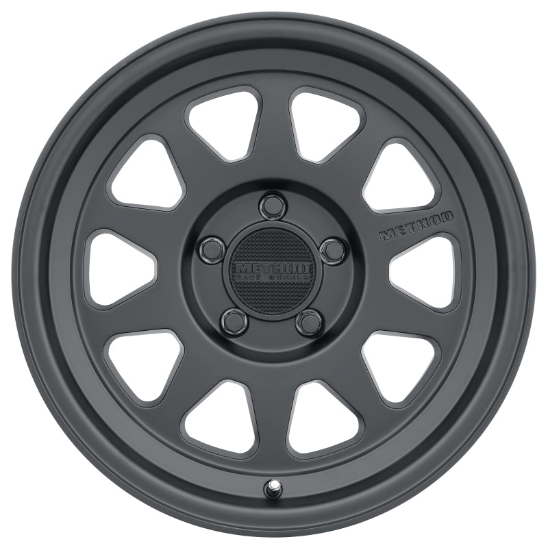 Method Mr316 18x9 +18mm Offset 5x150 110.5mm CB Matte Black Wheel - Mammoth Racing -
