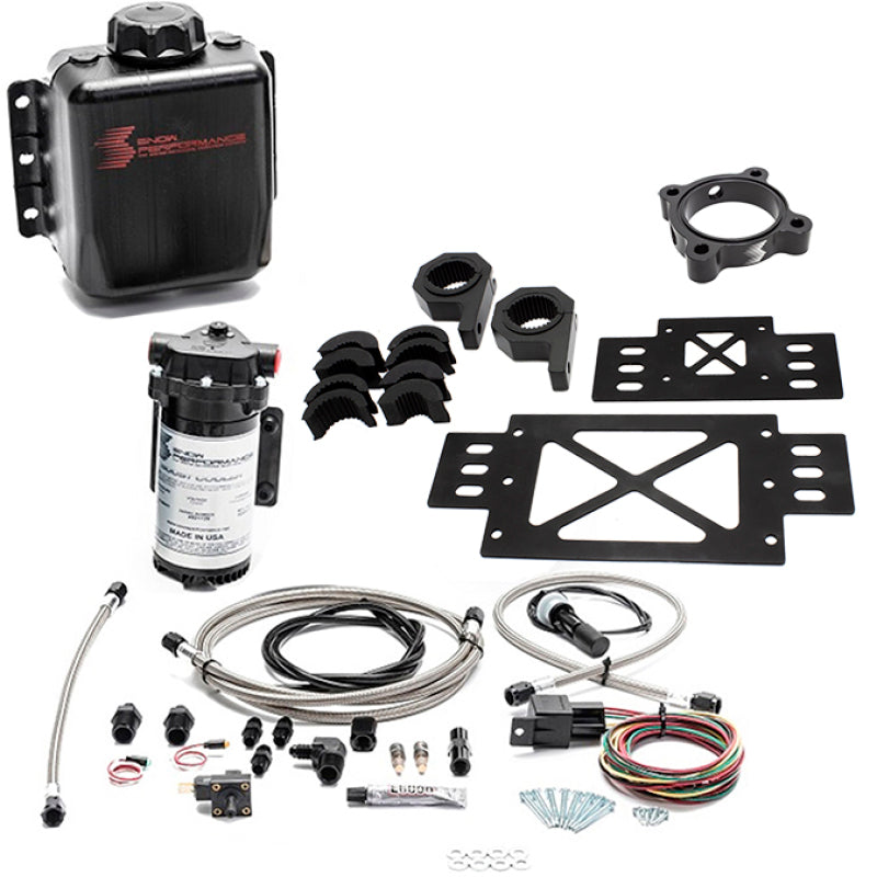 Snow Performance Stg 1 Boost Cooler RZR Turbo Water Methanol Injection Kit (SS Braid Line & 4AN) - My Store