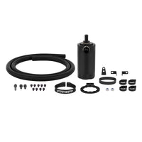 Mishimoto Universal Baffled Oil Catch Can - Black - Mammoth Racing -